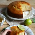 Cake al miele, timo e limone