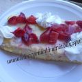 PAN DI SPAGNA CON CREMA E FRAGOLE