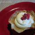 Cialde con crema al mascarpone e frutta