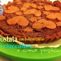 Crostata con frolla al cacao con crema[...]