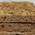 Pane in cassetta e focaccia integrale
