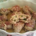 Involtini di maiale con melanzane grigliate
