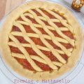 Crostata alla confettura di pesche home made