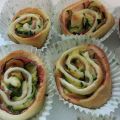 Girelle di pizza alle zucchine