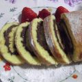 rotolo alla crema di nocciole.. un classico..