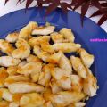 Straccetti di pollo alle mandorle