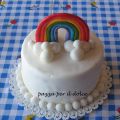 RAINBOW CAKE ( O MEGLIO TORTA ARCOBALENO)