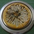 Oggi crostata di crema al cioccolato e pere!