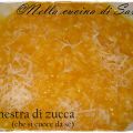 Minestra di zucca che si cuoce da sé