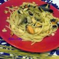 Spaghetti con carciofi, cozze e mandorle[...]