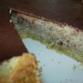 Cheesecake di nocciole con ricotta e cioccolato