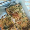 Salmone gratinato al forno