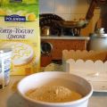 Torta di yogurt al limone Polenghi