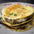 Lasagne con mammole e stracchino