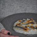 Risotto pane, burro e alici