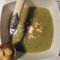 Crema di broccoletti verdi e robiola