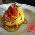 Tagliolina al limone con astice e mazzancolle
