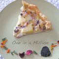 Torta salata ai fiori eduli