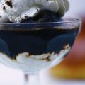 Granita con panna