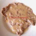 Scaloppine gustose in salsina.