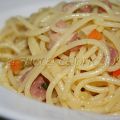 Spaghetti al sugo bianco semplice ma saporito