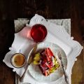 Waffle proteici al cacao solo albumi, senza[...]
