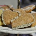 Biscotti: cuori di cannella