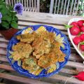 frittelle con le foglie dei ravanelli