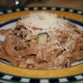 TAGLIATELLE DI CASTAGNE CON FUNGHI