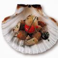 CAPESANTE CON FUNGHI E CROSTINI