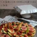 Crostata con crema pasticcera e fichi freschi