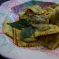 Tortelli al pesto di nocciole e pistacchi