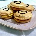 Macarons con crema all'arancia