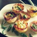 Scrigni di prosciutto e asparagi