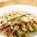 Cardi gratinati con formaggio di capra