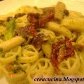 PASTA CON FIORI DI ZUCCA,POMODORI SECCHI E[...]