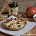 Torta salata con ricotta di capra e pera