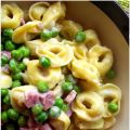 Tortellini prosciutto e piselli, come piace a me