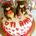 Valentine's day cake