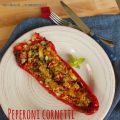 PEPERONI CORNETTI RIPIENI DI COUS COUS, POLLO[...]