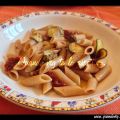 Penne con zucchine e pomodori secchi