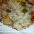 Risotto capesante e zucchine
