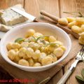 Gnocchi di patate con crema di gorgonzola
