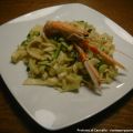 Scialatielli con scampi, zucchine e pepe rosa -[...]