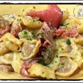 Tortellini ai funghi e bresaola