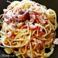 Spaghetti alla Carbonara risottati Bimby