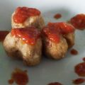 Cuori di canederli fiammeggianti