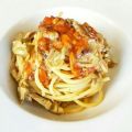 Spaghetti con ricci e carciofi