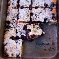 FOCACCIA DI MIRTILLI NERI
