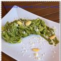 Tagliatelle al pesto di zucchine e ricotta